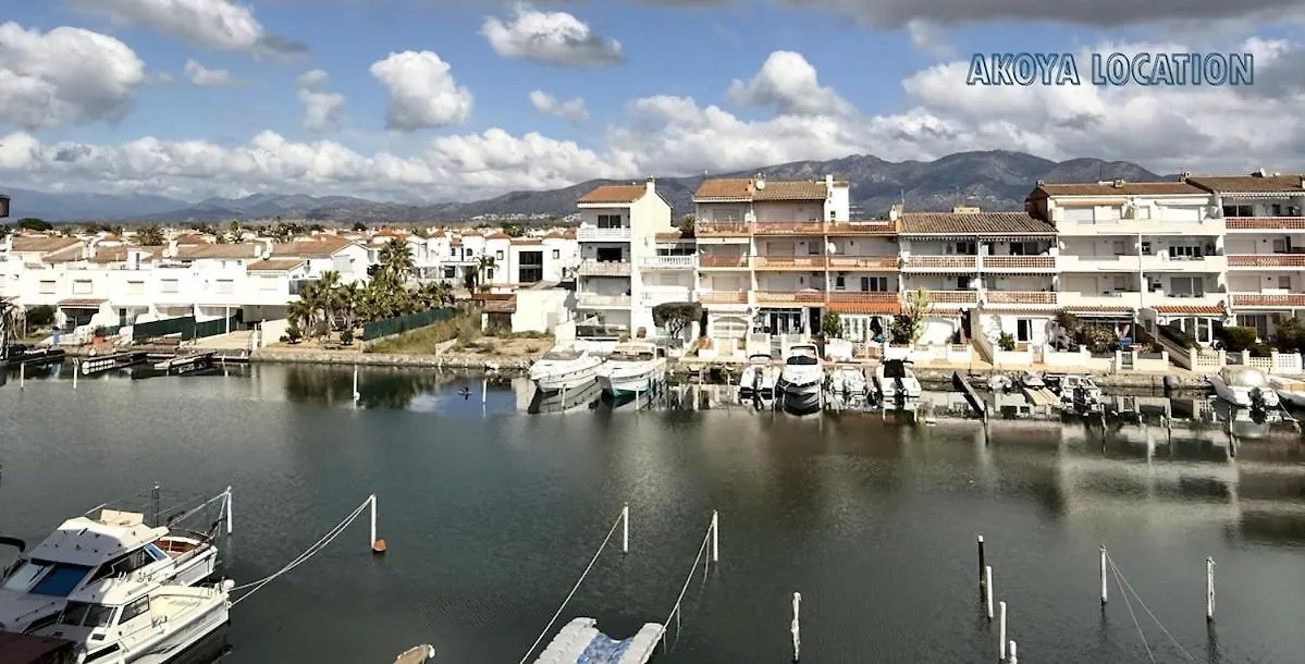 Appartement Manilla Akoya Consejeria, Vue Port Emporda Empuriabrava